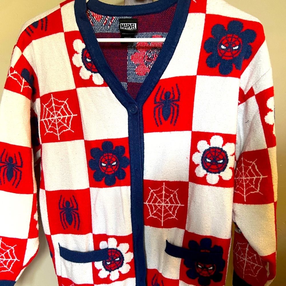 Boxlunch marvel Spider-Man Cardigan